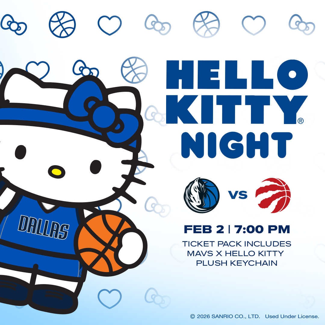 Mavs Hello Kitty Night